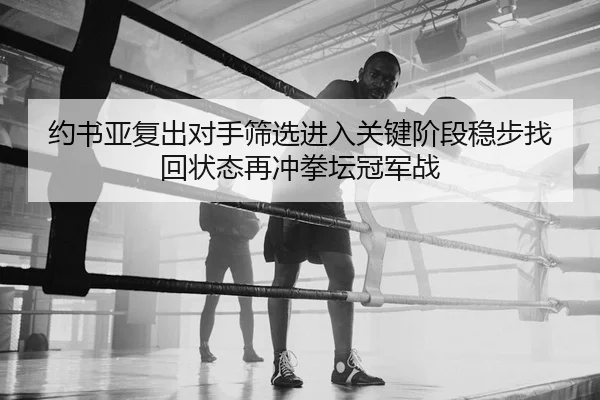 约书亚复出对手筛选进入关键阶段稳步找回状态再冲拳坛冠军战